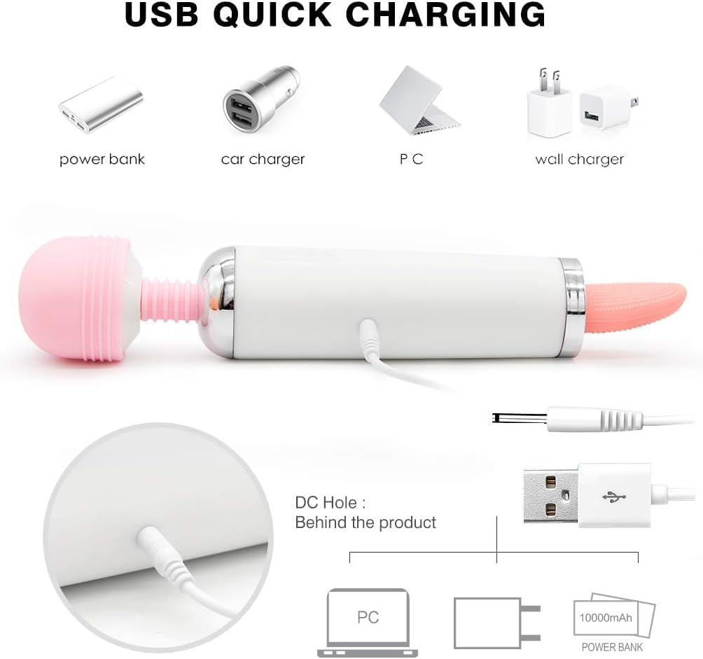 Upgraded Women Toys - Washable Waterproof Rechargeable Toy for Women