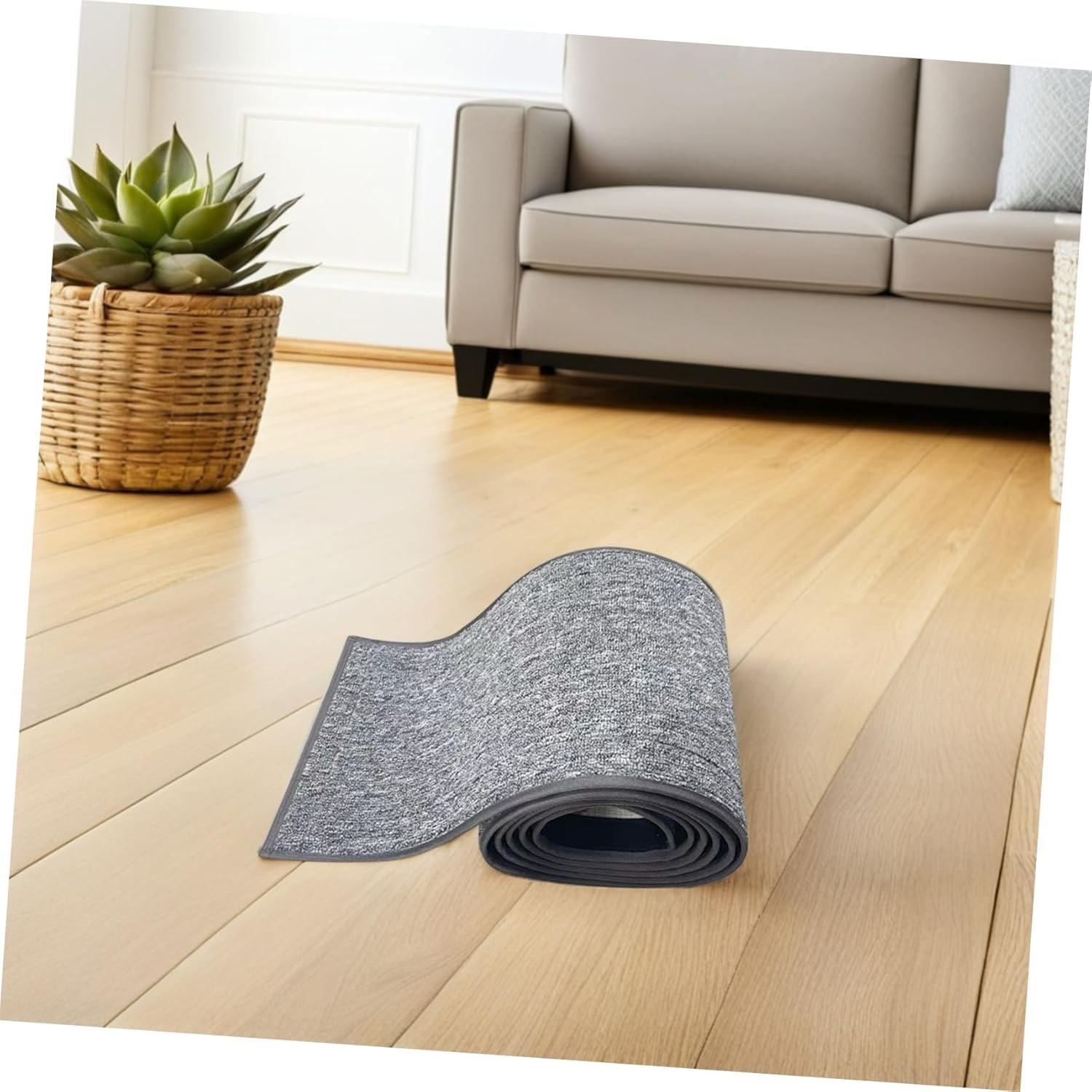 Ifundom Cat Exercise Running Wheel Mat Kitten Scratch Mat Replacement Carpet for Cat Exercise Wheel Non-Slip Large Treadmill Pad for Indoor Kitten L Size image number 4