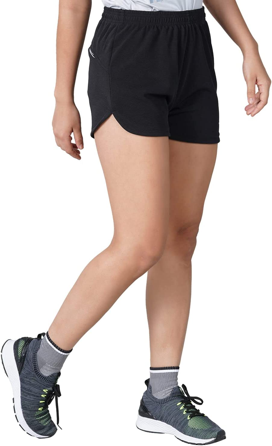 Nivia Sporty - 6 Shorts for Unisex (Black, XL) | Light Weight | Comfortable | Stylish | Casual | Gym | Running image number 3