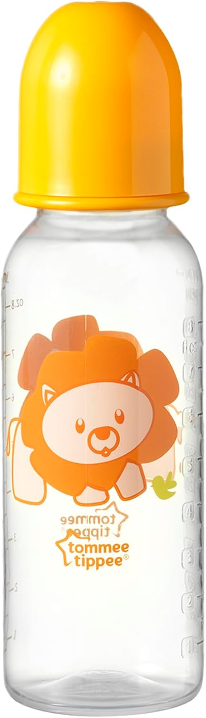 Tommee Tippee Narrow Neck Baby Bottles with Soft Silicone Slow Flow Teats, 250Ml, Pack of 3, 0 Months+ image number 5