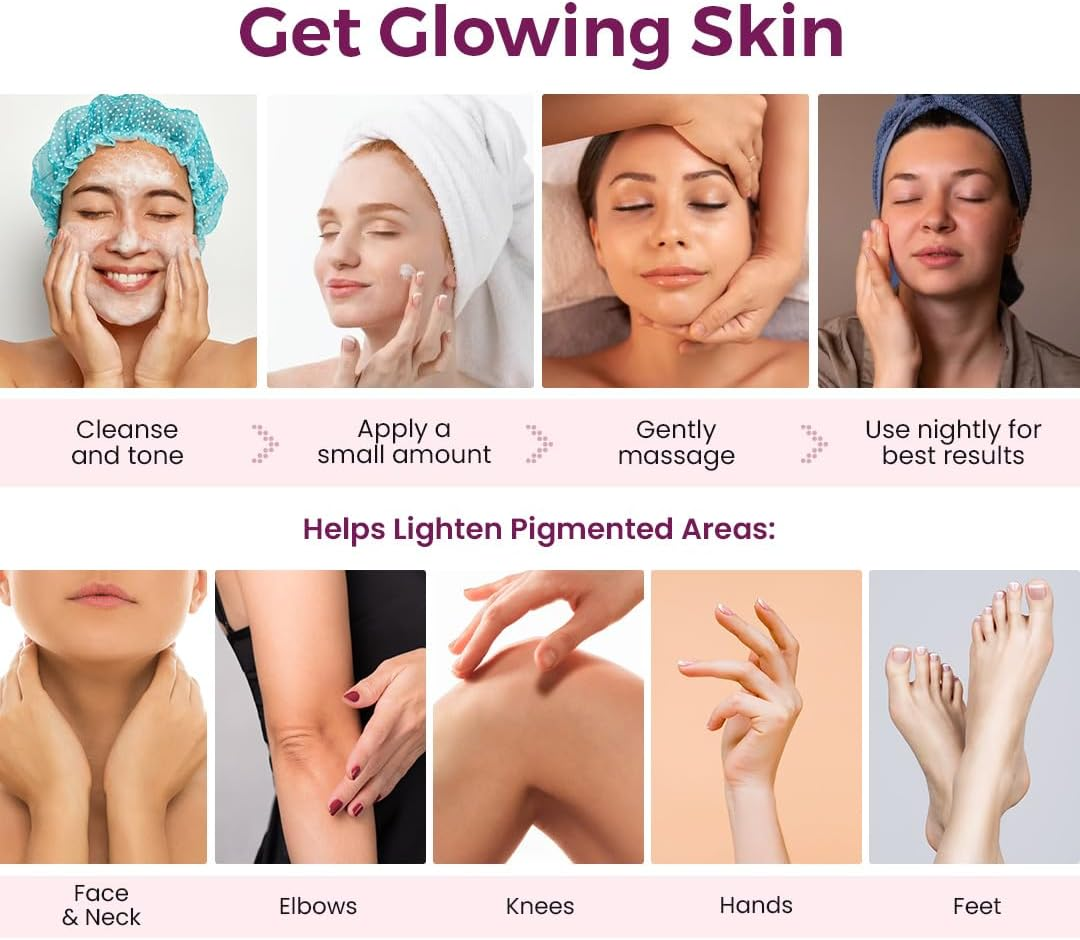 Kozicare Kojic Acid Cream, Glutathione Cream with Niacinamide | Dark Spot & Tan Removal | for Men & Women | Lightweight & Non Greasy - 15 Gm (Pack of 3) image number 3