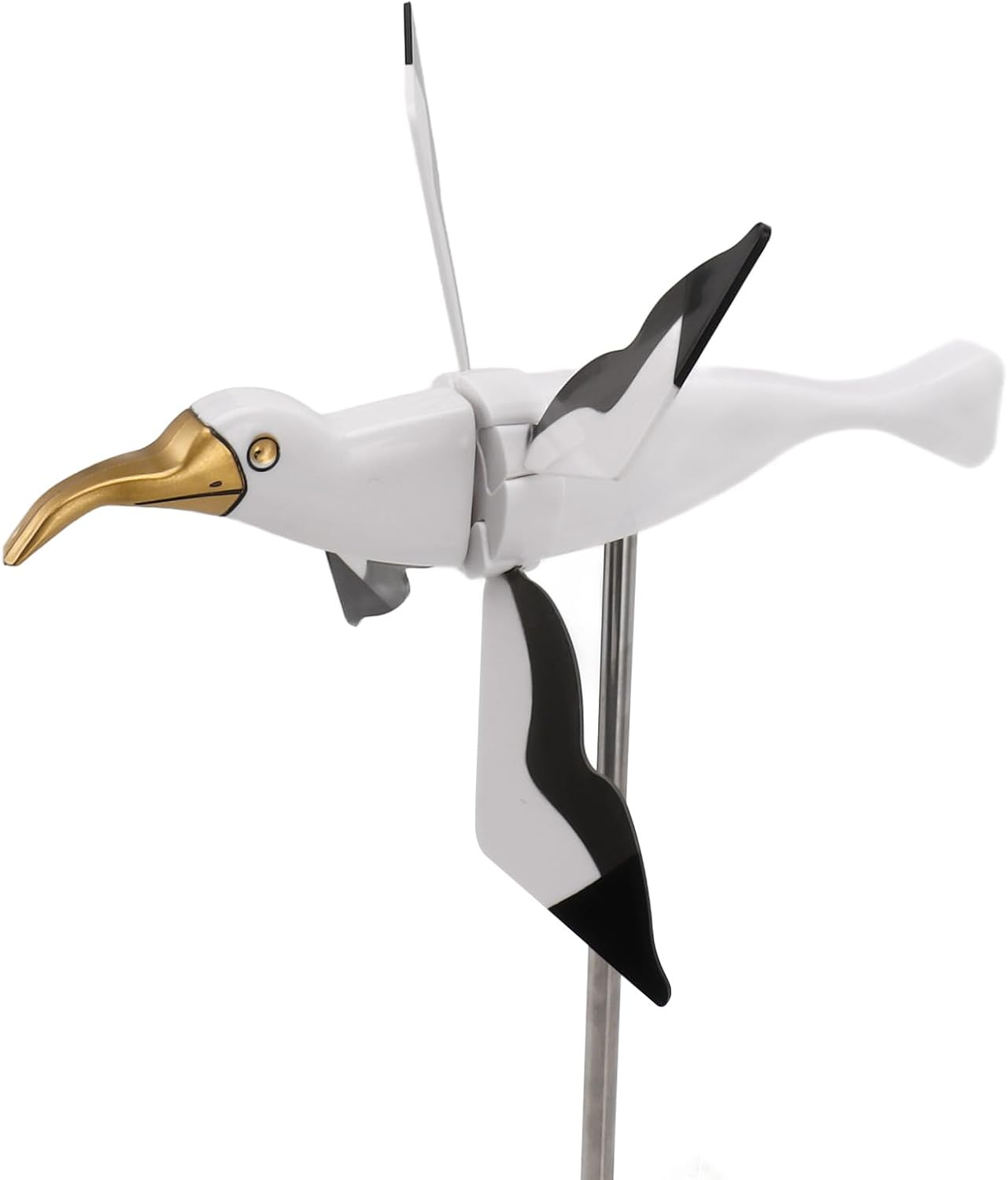 Flying Seagull Windmill Garden Spinner Lawn Ornament Asuka Series Whirligig for Outdoor Yard Decorations Enhance Your Garden with a Unique Wind Powered Art Piece Ideal for Adding A image number 3