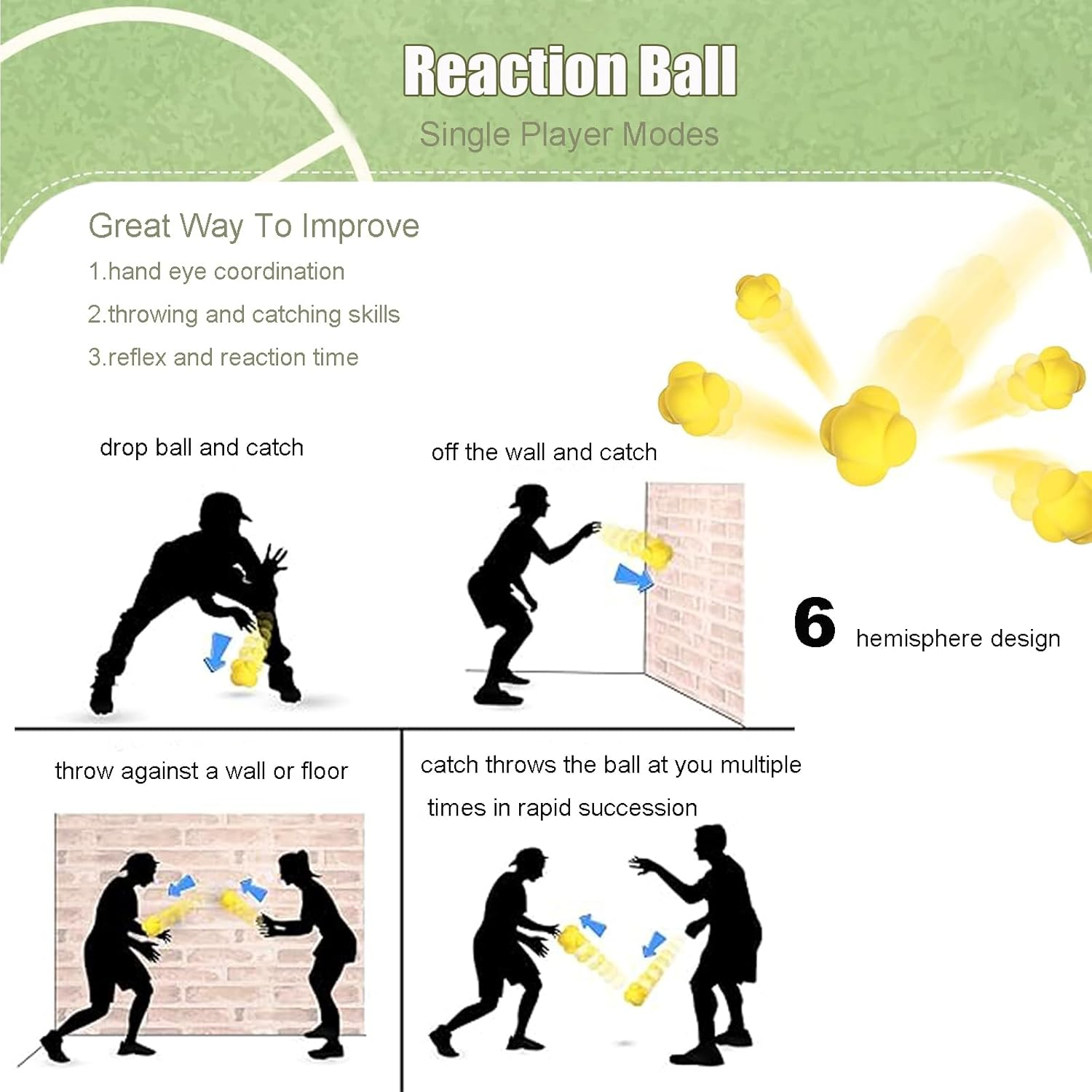 Agility Ladder & Speed Hurdles Soccer Training Equipment Kit Football Training| Footwork Drills | Cones Goalkeeper Practice Equipment for Kids Youth Adult image number 6