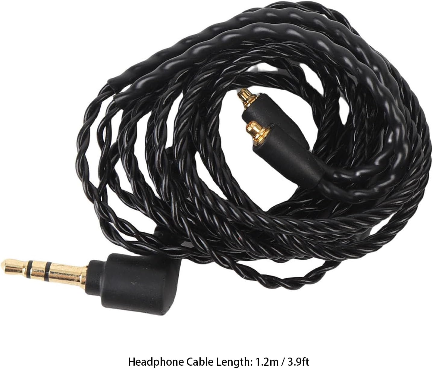 In Ear Monitor, IEM Earphones, Hifi Stereo Wired Ear Buds with Detachable OFC Cable, Noise Cancelling Headphones for Stage Studio