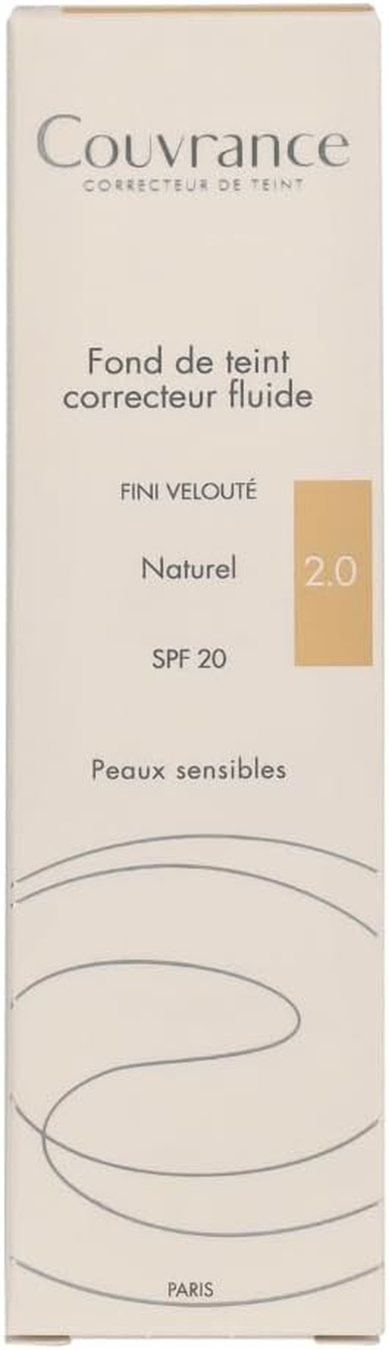 Av&egrave;ne Couvrance Correcting Make up Fluid Naturel 02.30 Ml image number 2