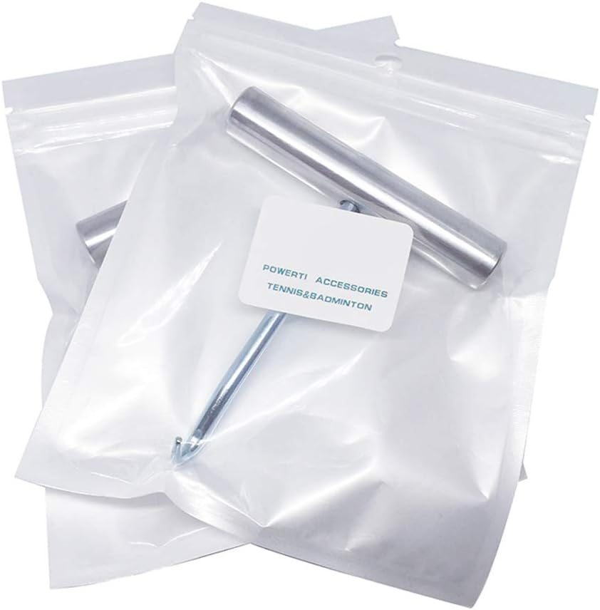 Mike Racquet String Pull Hook for Tennis Badminton String, Silver Colour image number 1