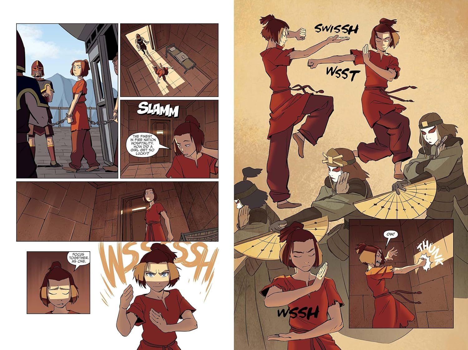 Avatar the Last Airbender: Suki, Alone (Nickelodeon: Graphic Novel) image number 3