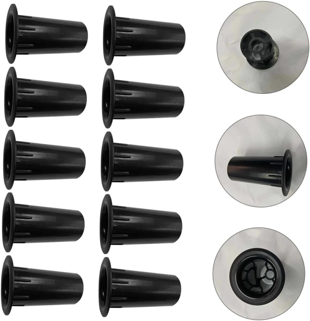 MERRYHAPY 20Pcs Plastic Woofer Box Port Tube Replacement for Speaker System Stain Resistant and Design image number 2