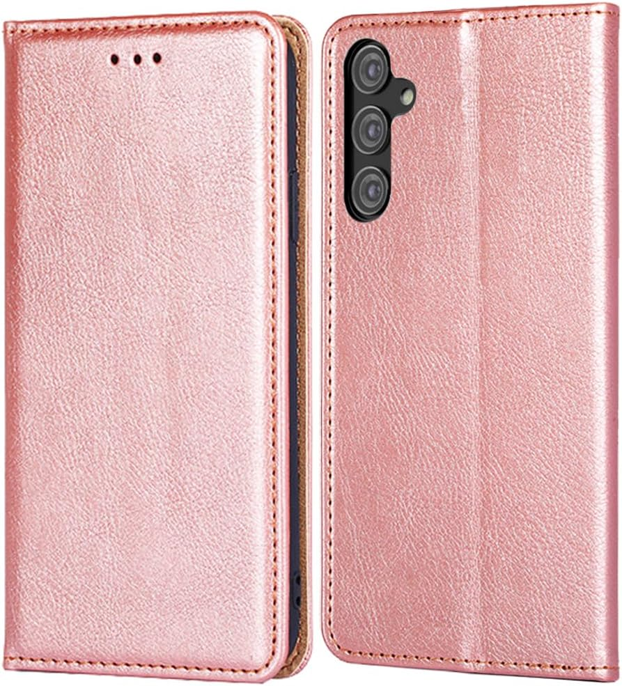 For Samsung Galaxy S23 FE 5G (6.4 Inch) Case, FORZARMOR Wallet Cover PU Leather Pockets Shockproof Magnetic Flip Kickstand Card Holder (Blue)