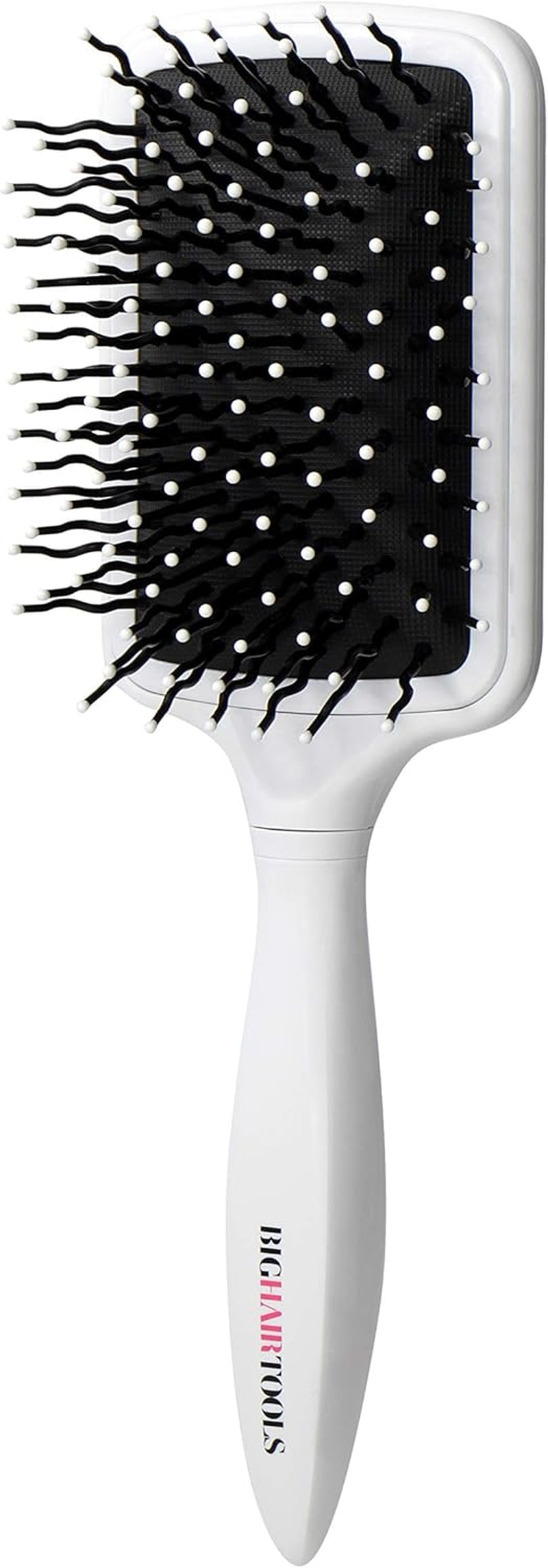 Big Hair Tools XL Size Paddle Hair Brush - White image number 4