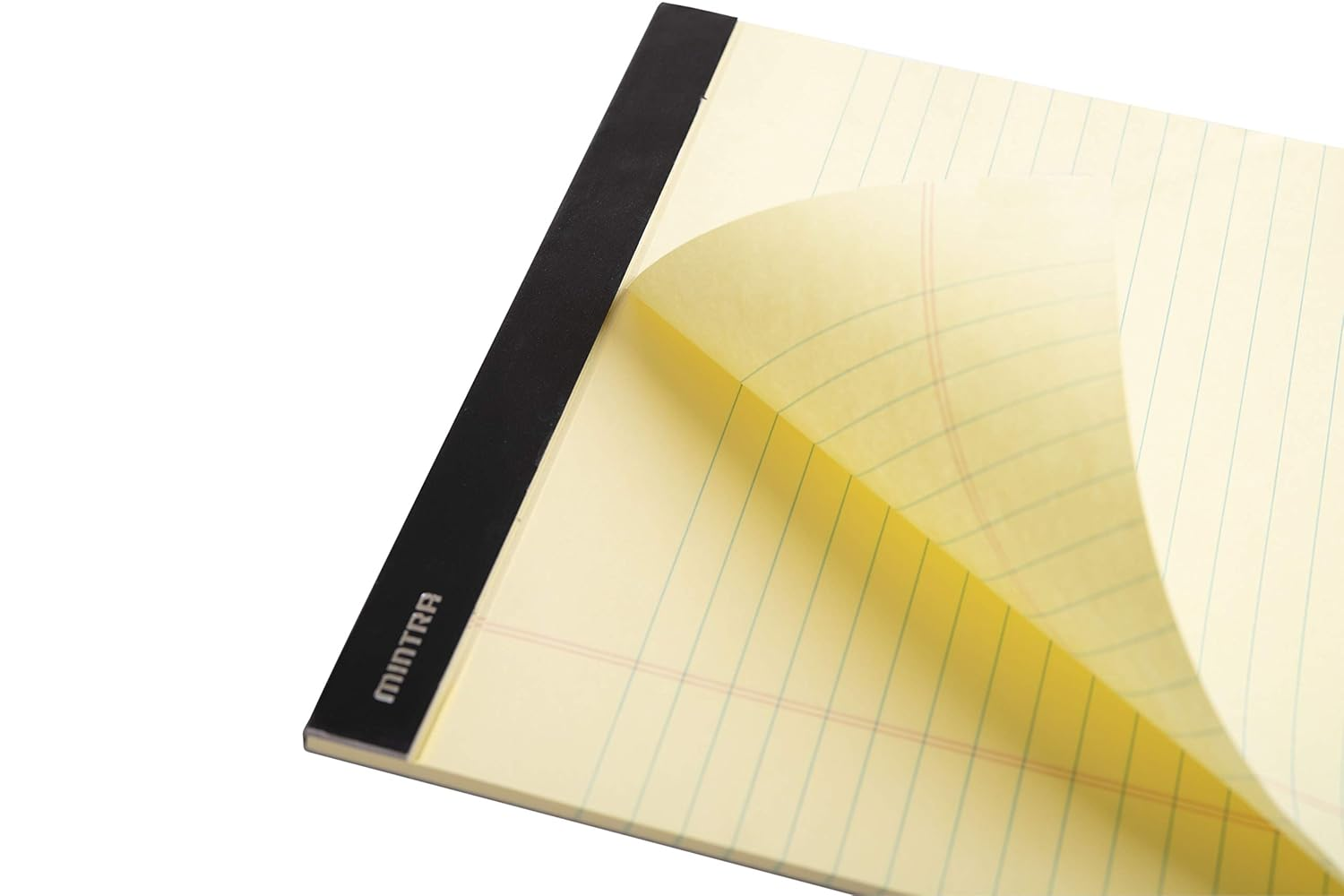 Mintra Office Legal Pads - ((Basic Canary 6Pk, 5In X 8In, Narrow Ruled)) - 50 Sheets per Notepad, Micro Perforated Writing Pad, Notebook Paper for School, College, Office, Business image number 5