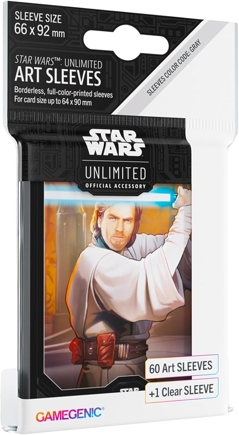 Gamegenic Star Wars: Unlimited Card Back White Art Sleeves image number 6