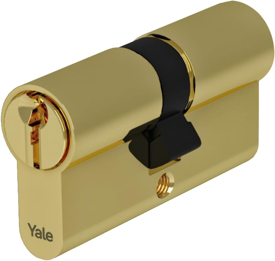 Yale European High Security Cylinder 35/35Mm Double Domed 4 Keys Nickel Plated YC101KD353504N1