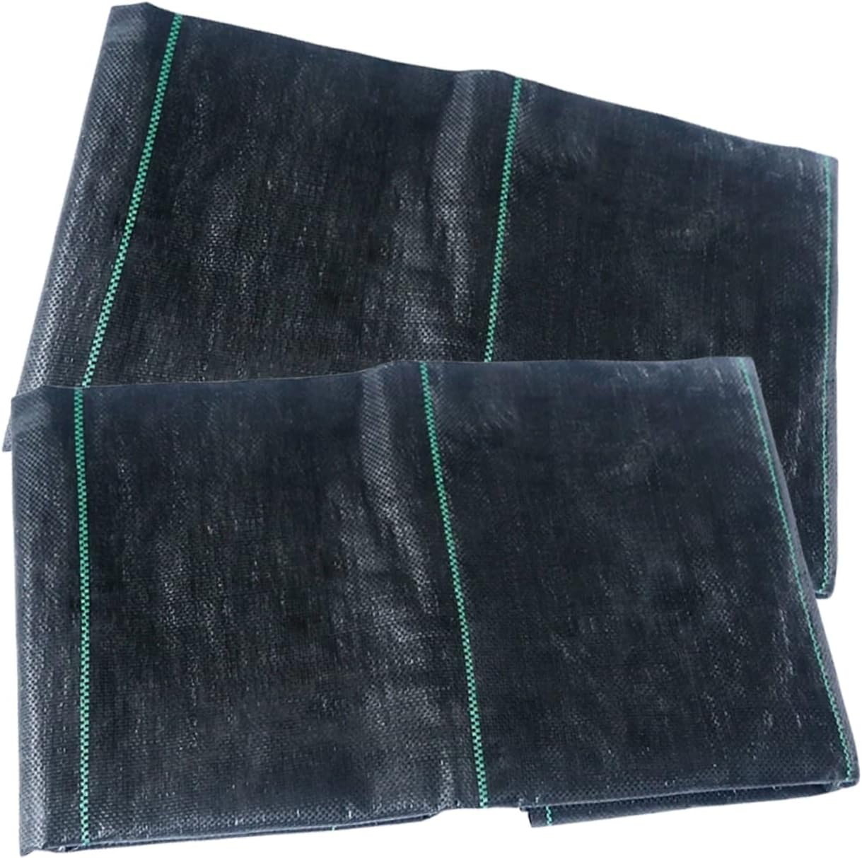 Yardenfun 2 Pack Landscape Fabric Control Ground Cover for Gardening Landscaping Grass Mulch