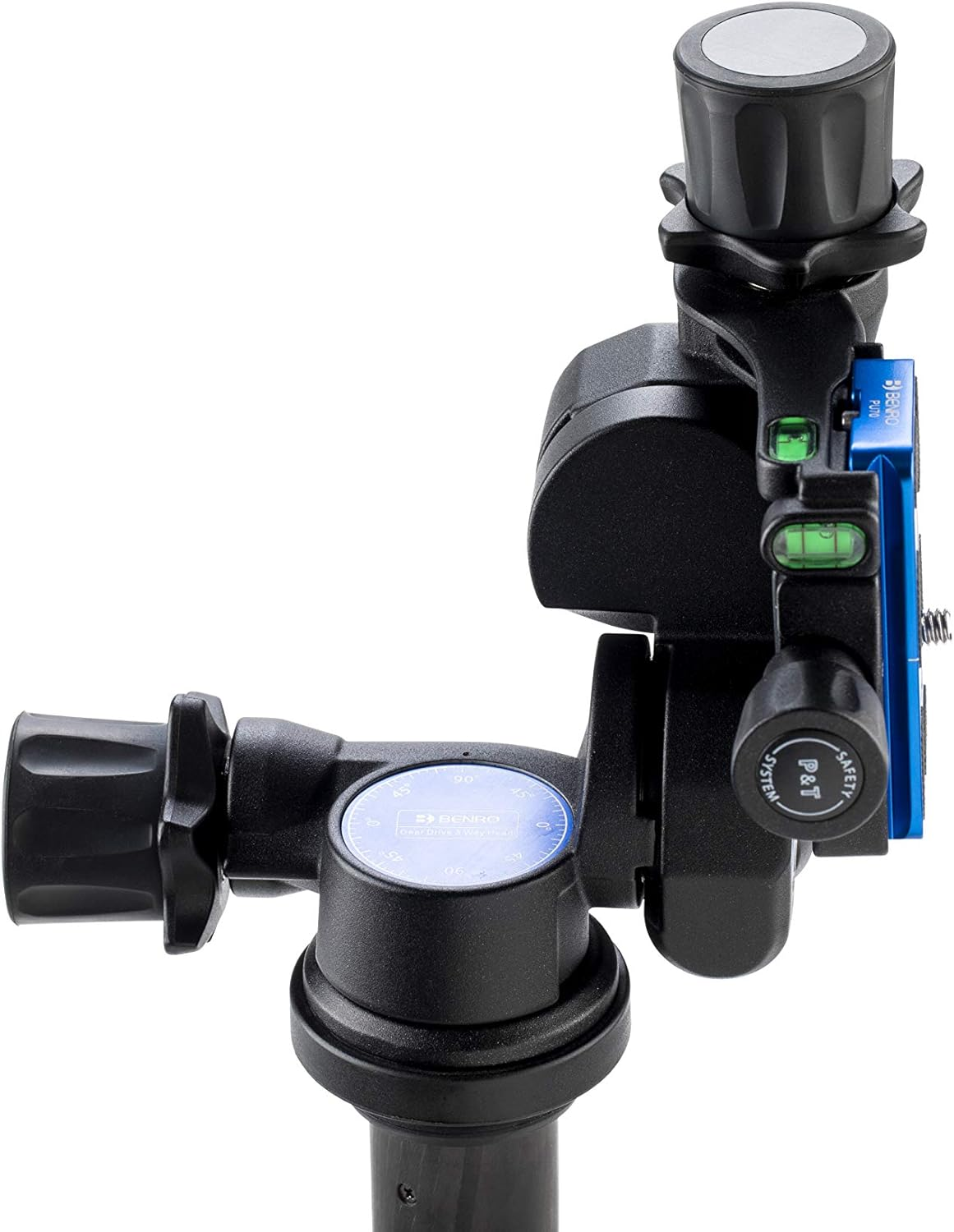 Benro 3-Way Geared Head (GD3WH), Black image number 6