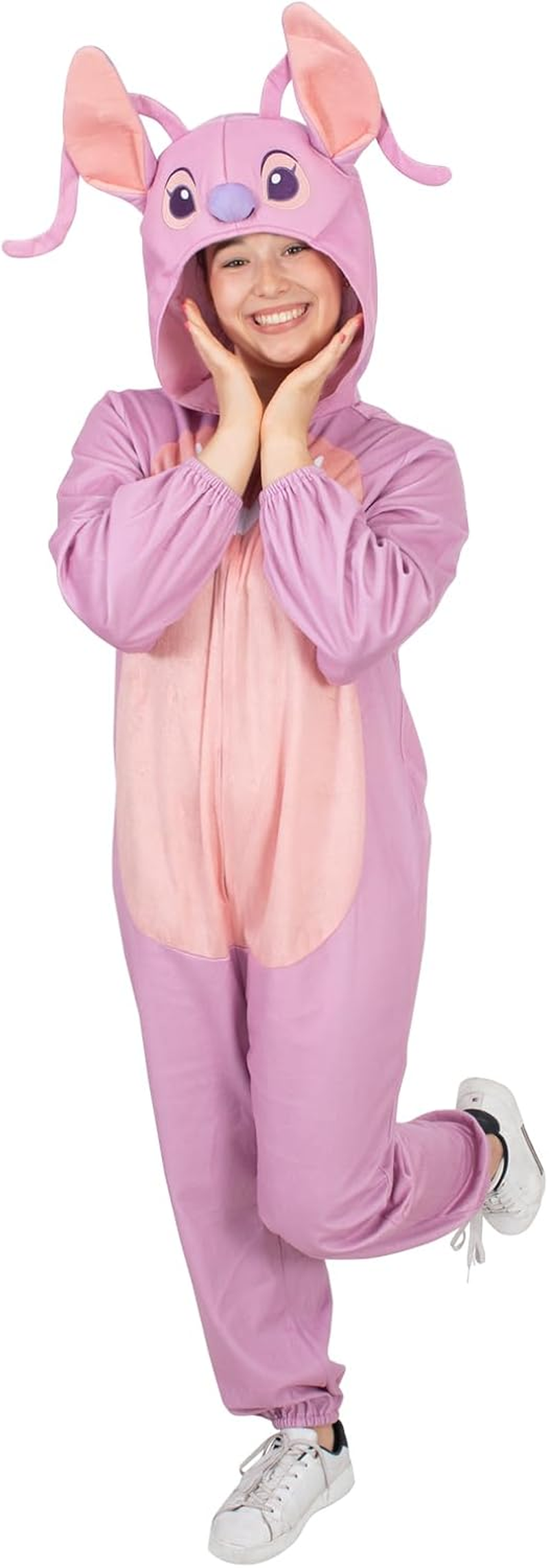 Rubie'S Lilo & Stitch - Angel Hooded Onesie Costume for Adults - Size image number 1