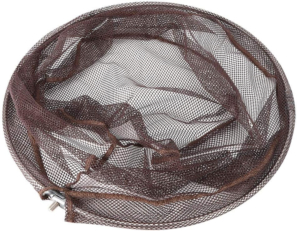 Cryfokt 8Mm Fishing Net Head, Universal Screw, Stainless Steel, 40Cm, Foldable, Compact, Sea Fishing