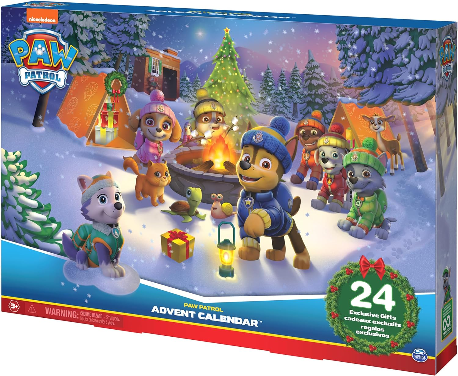 PAW Patrol Advent Calendar with 24 Surprise Toys - Figures, Accessories and Kids Toys for Ages 3 and Up! image number 3