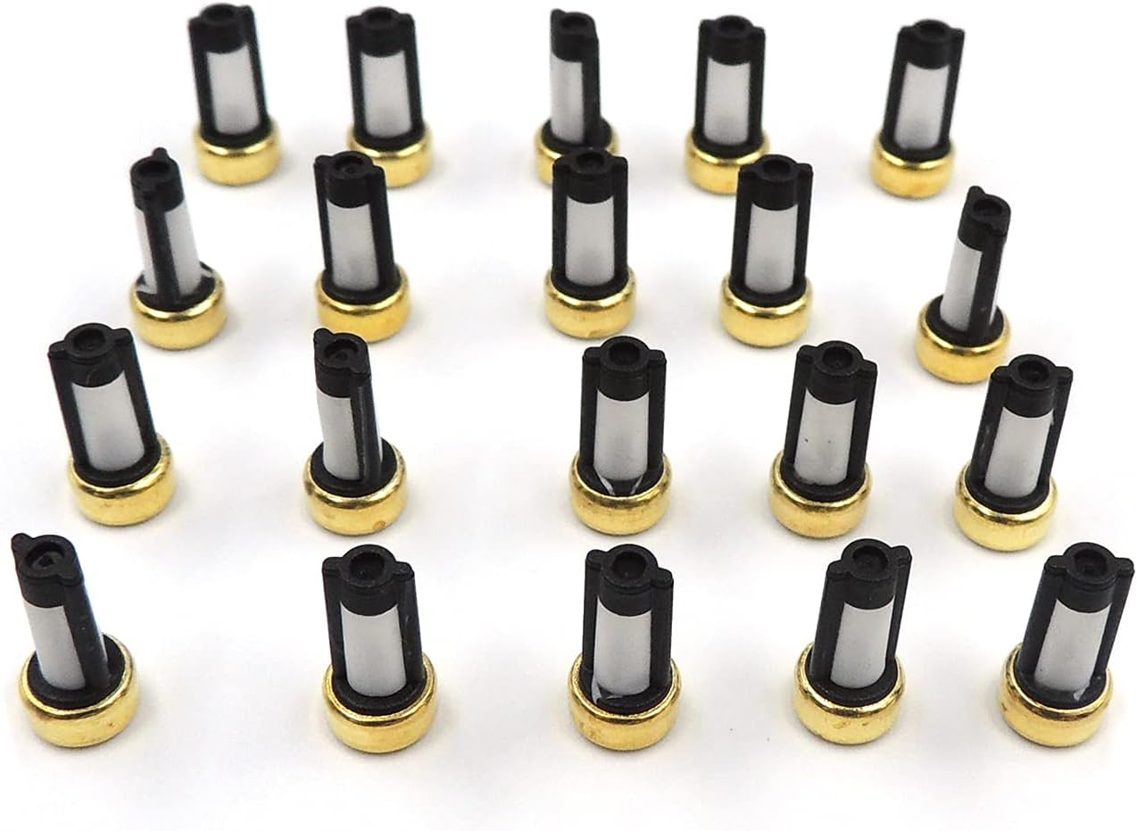 Hisport Fuel Injector Seal Kits Filter Baskets Repair Set CF109Y Compatible with Yamaha Marine[50 Set] image number 6