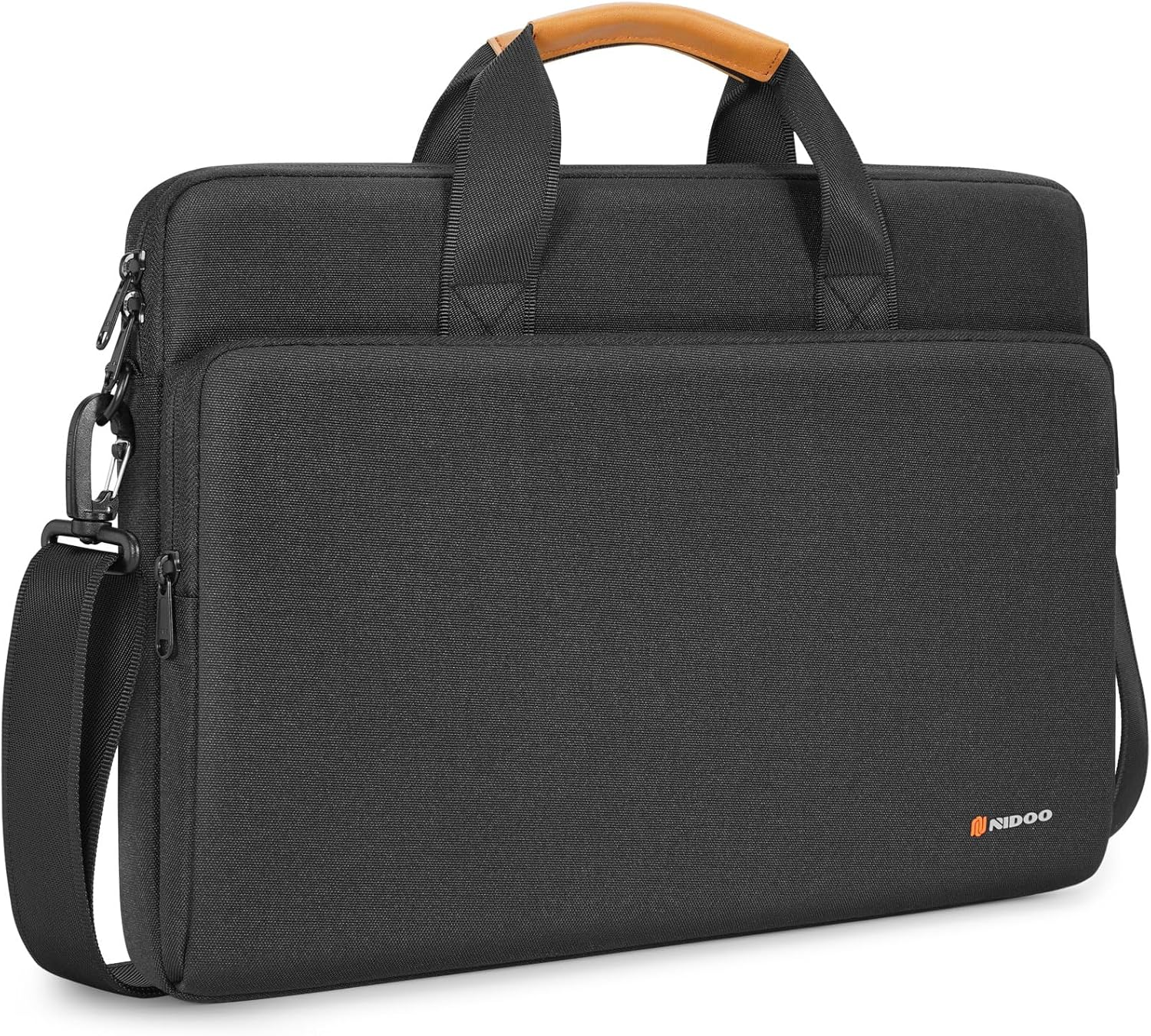 NIDOO Laptop Shoulder Bag 14 Inch Sleeve Case Compatible with 14" Lenovo Thinkpad E14 T14 / Ideapad Flex 5/15" Macbook Air M2 M3 / Microsoft/Hp Elitebook 840 Computer Messenger Bag Briefcase