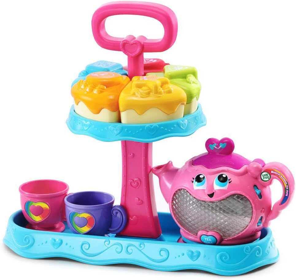 Leapfrog Musical Rainbow Tea Party - Role Play Toy, Tea Party Set - 603203 - Multicoloured image number 1