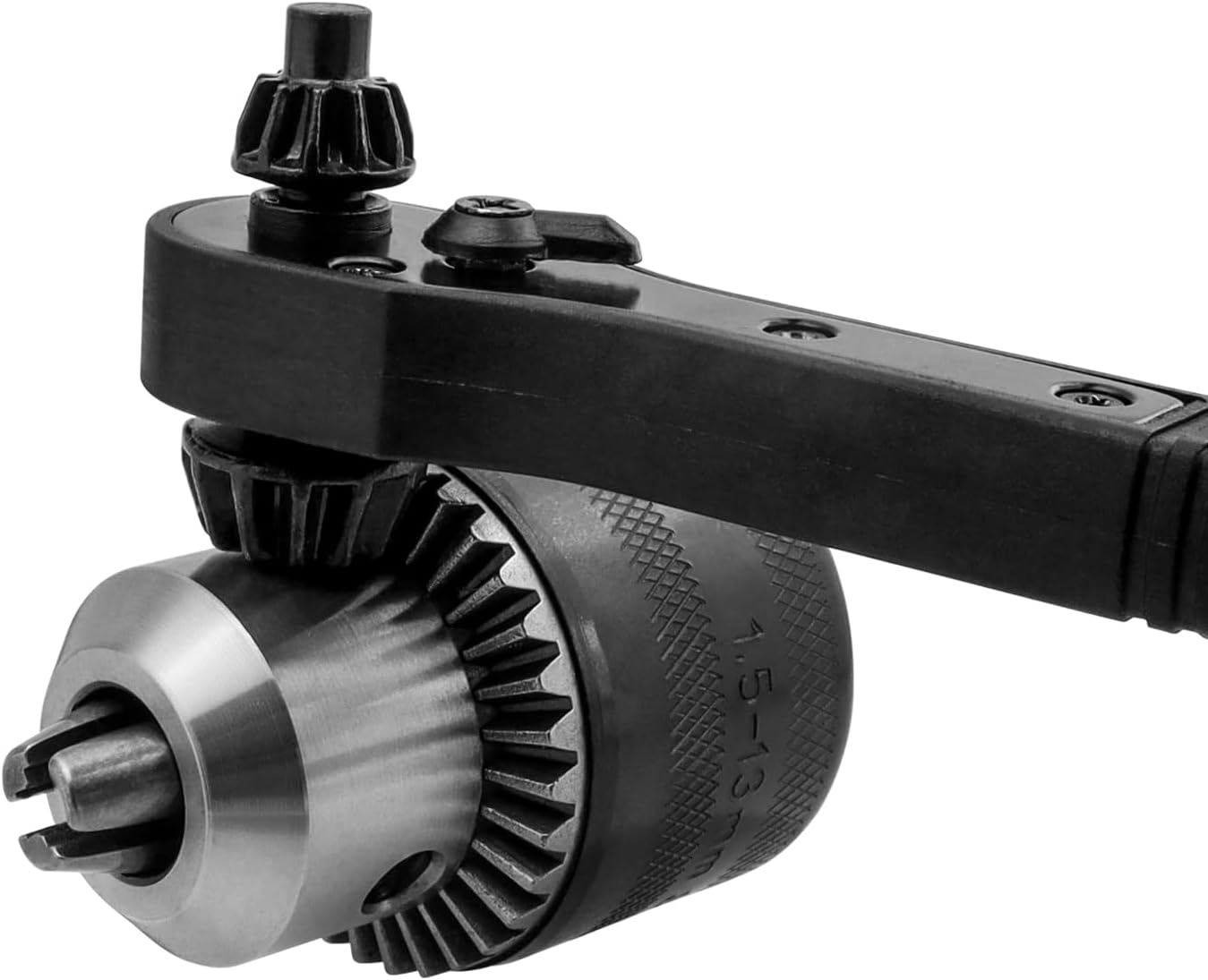 Bestgle 2 in 1 Drill Chuck Ratchet Screwdriver Wrench Universal Ratchet Chuck Key Dual Use Drill Chuck Key Wrench Ratcheting Spanner 12.7Mm 17.5Mm Ratcheting Kit for Power Tools Accessories