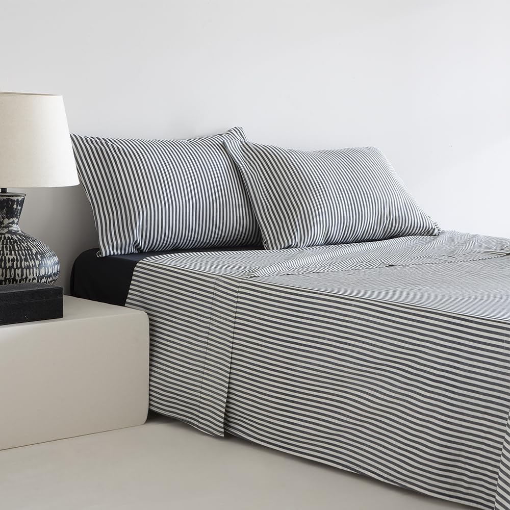 Altube Blue 100% Cotton 180 Thread Count Duvet Cover Set, Blue, Bed 150 X 190/200 Cm, 100% Cotton image number 2