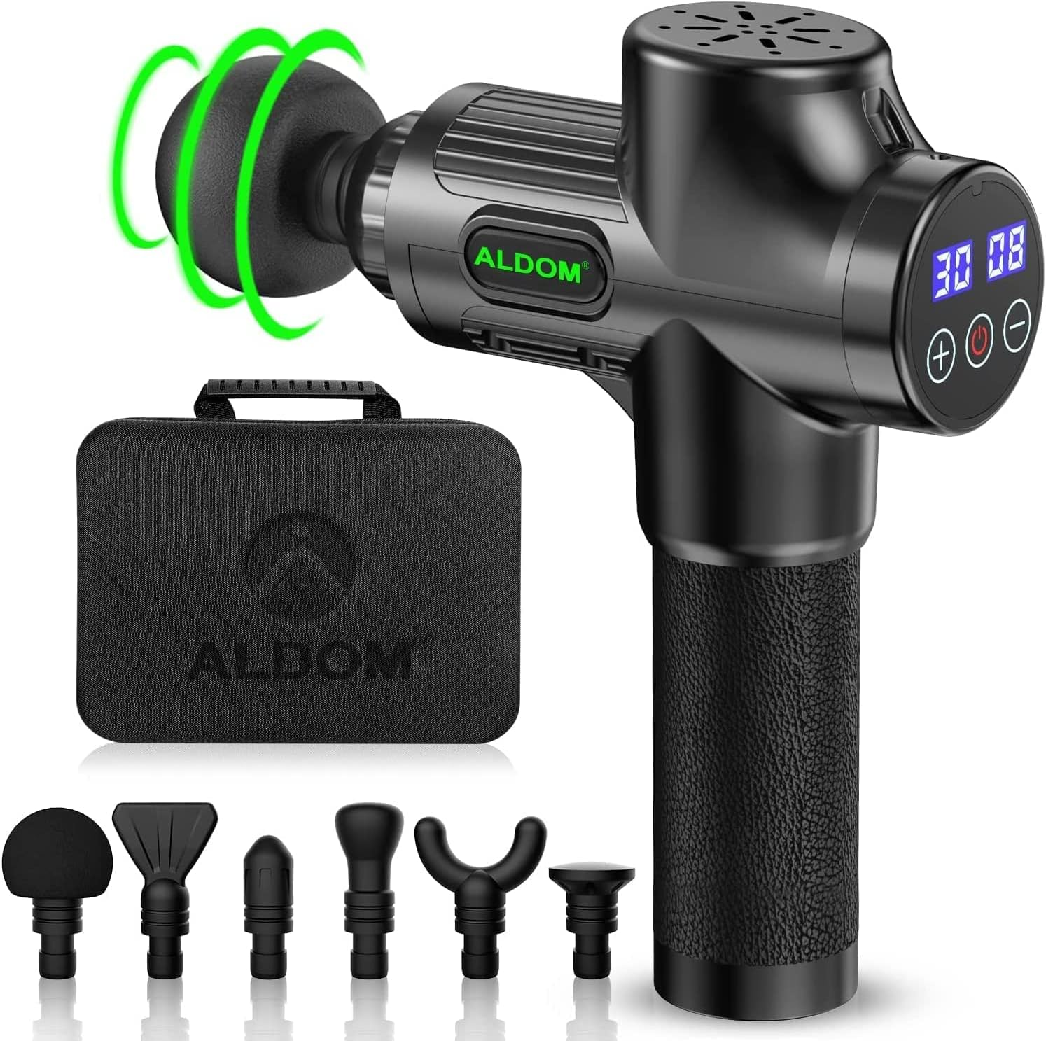 Massage Gun, 30 Speed Levels, Portable Powerful Massage Gun for Daily Use, Sports Lovers, Super Quiet High Speed Motor