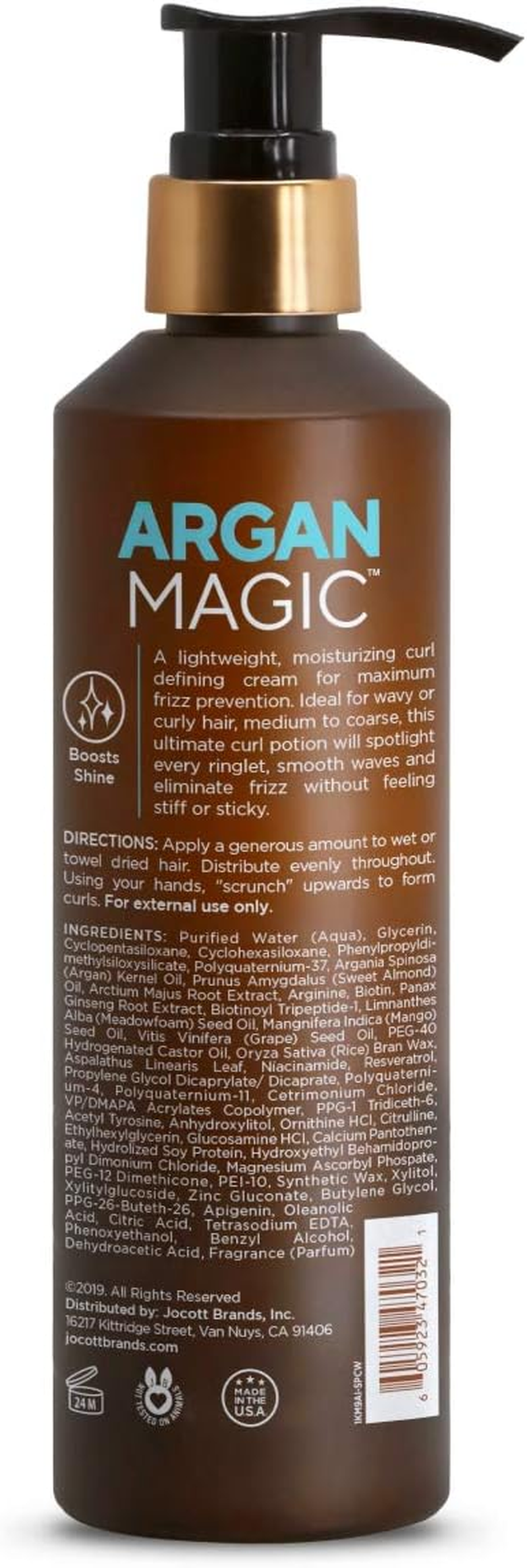 Argan Magic Defining Curl Cream 7.5 Ouncs image number 3