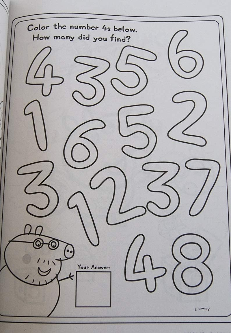 Peppa Pig Coloring & Activity Book ''Pretty Little Peppa - 80 Pages image number 4