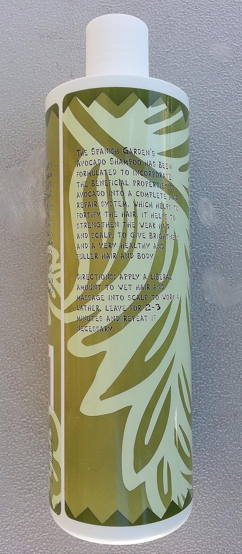 Original Avocado Shampoo by Spanish Garden 470Ml &