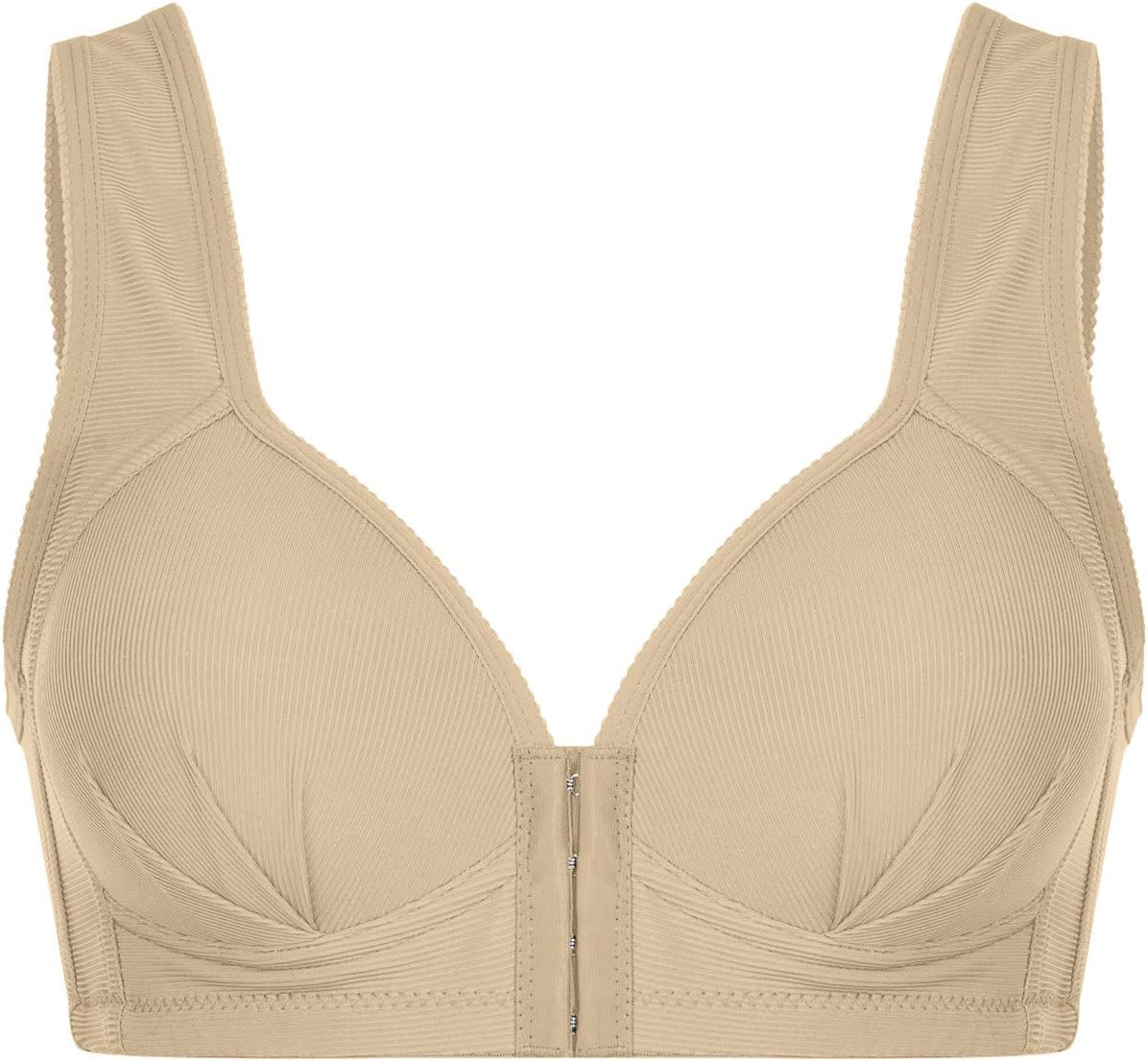 Maternity Bra plus Size Strapless Backless Push up T Shirt Bras for Women Wireless Multi Pack Womens Front Fastening Non Wired Comfort White Bralettes Ped Ladies Underwired