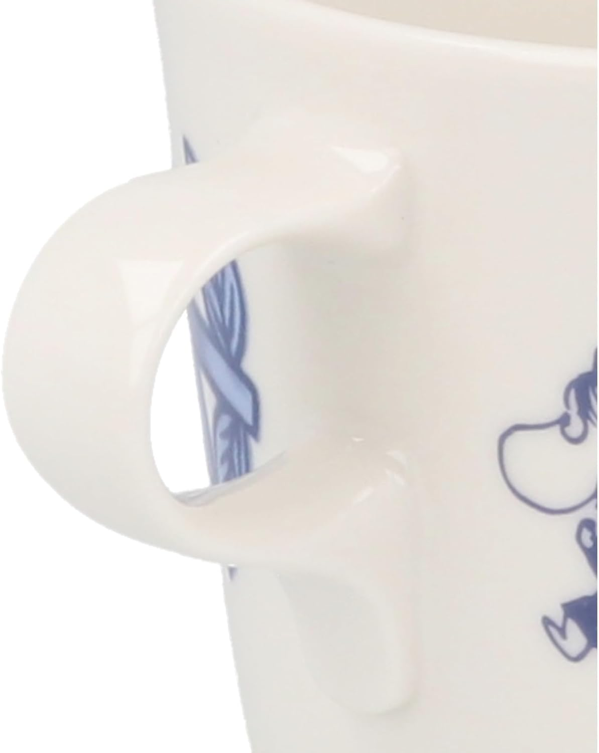 Yamakasyoten MM7001/2-13 Moomin Blue Flora Pair Mug Cup Approx. 9.2 Fl Oz (260 Ml) Pair Tableware Set, Scandinavian Miscellaneous Goods, Moomin Goods, Mother'S Day Gift, Made in Japan image number 5