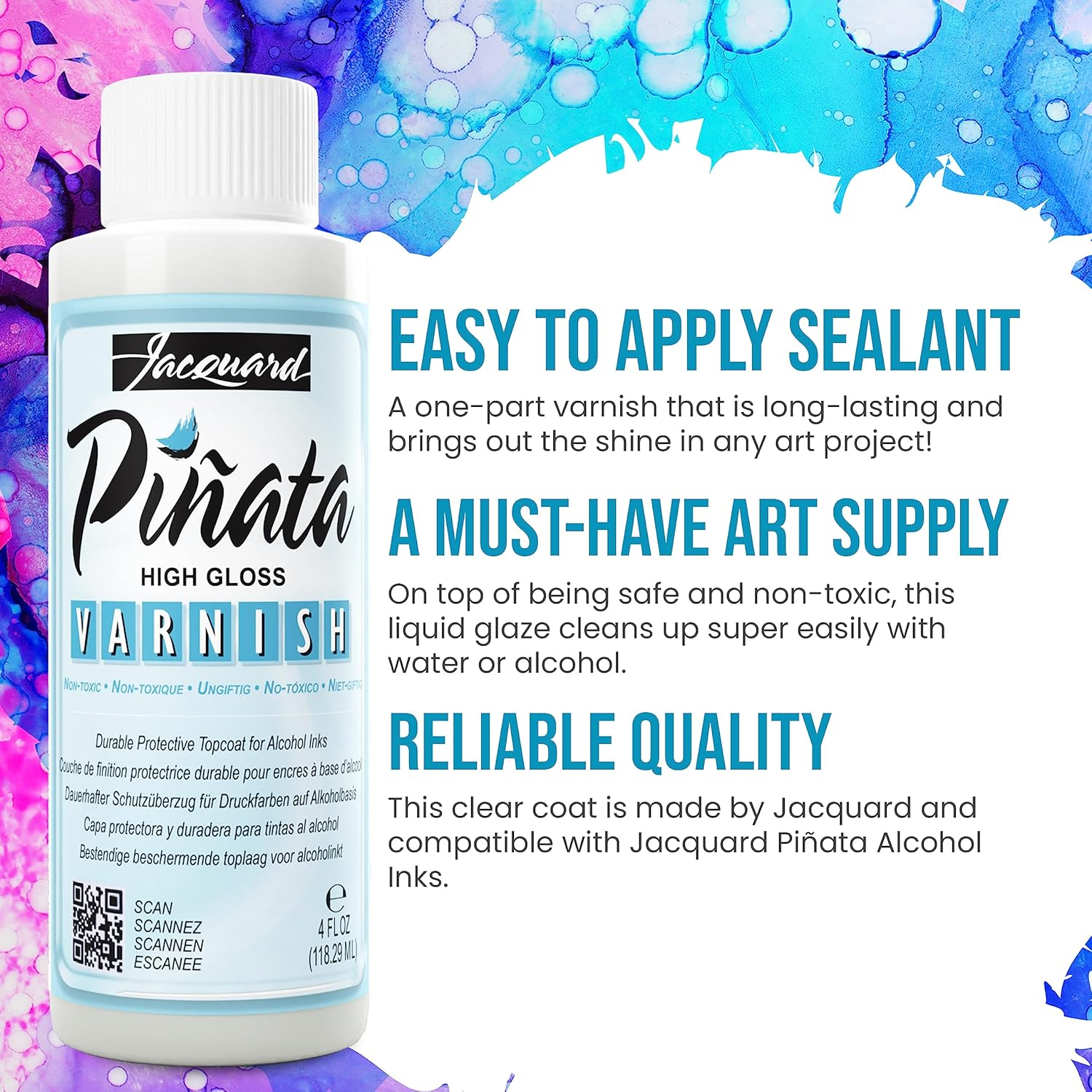 Jacquard Pinata Varnish 4Oz- image number 2