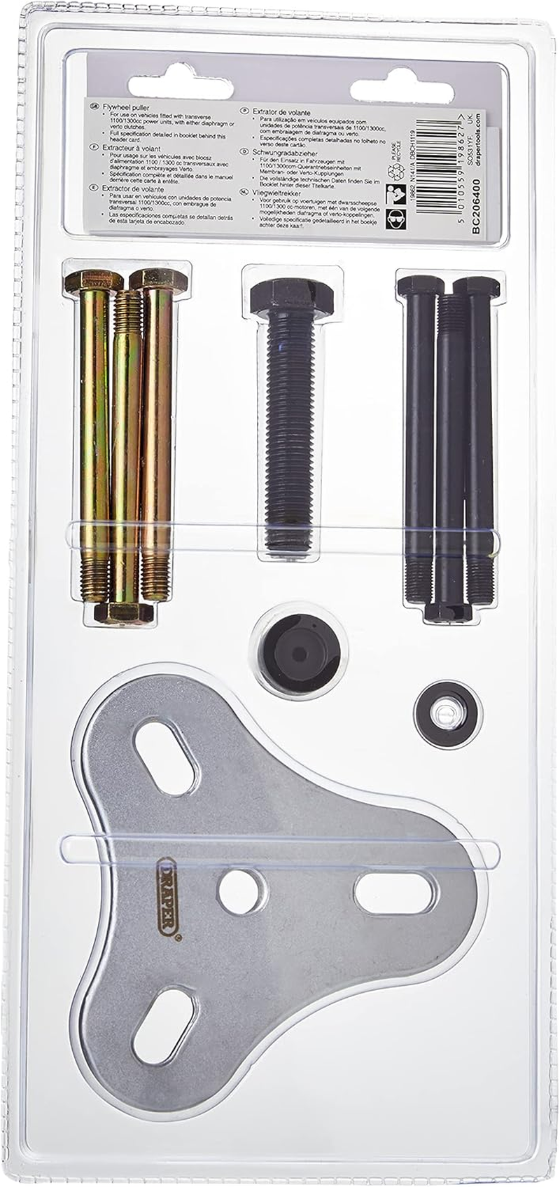 Draper Tools Flywheel Puller for Vehicles with Verto or Diaphragm Clutches image number 2