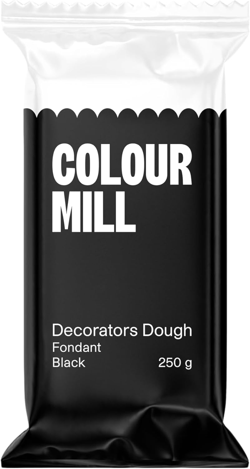 Colour Mill Decorators Dough Premium Ready to Roll Fondant Black 250G image number 4