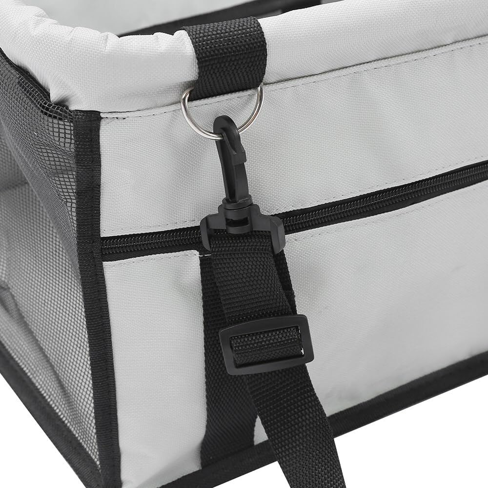 Paws & Claws Pet Booster Car Seat Protector Safety Basket Dog/Cat Travel Carrier image number 1