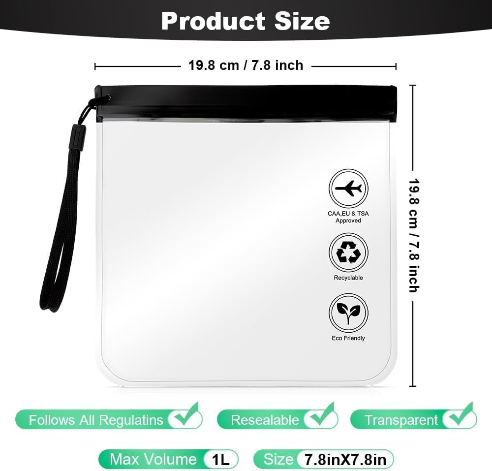 Clear Toiletry Bag Clear Makeup Bag Travel Toiletries Bag Clearcosmeticbag Travel Cosmetic Bag Toiletry Bag Women Travel Toiletry Bag Men Cosmetic Travel Bag Makeup Travel Bag Small Makeup Bag