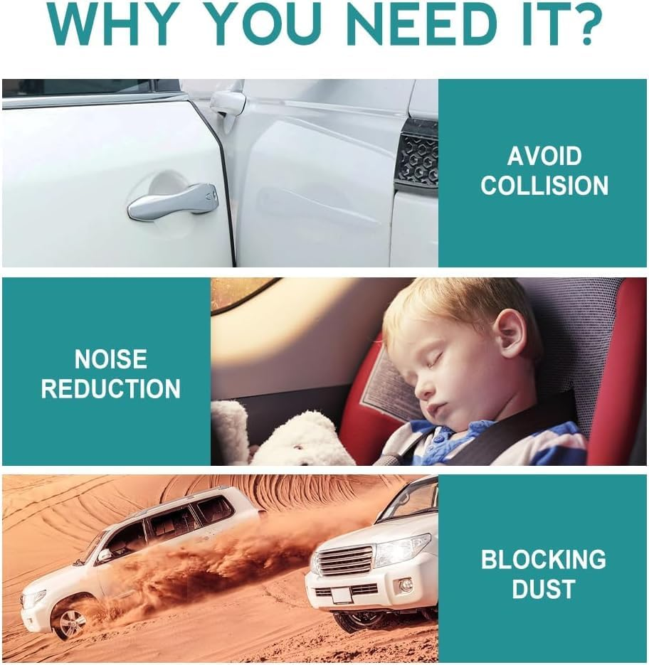 Youngly 10M Rubber Pinch Weld Seal Strip Car Caravan Door Edge Vehicle Protector Trim image number 2