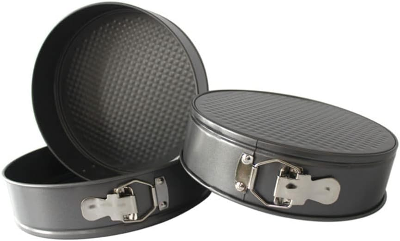 Springform Baking Tins Pan Nonstick Carbon Steel Cheesecake Pan Bakeware round Baking Tin, 20 Cm image number 4