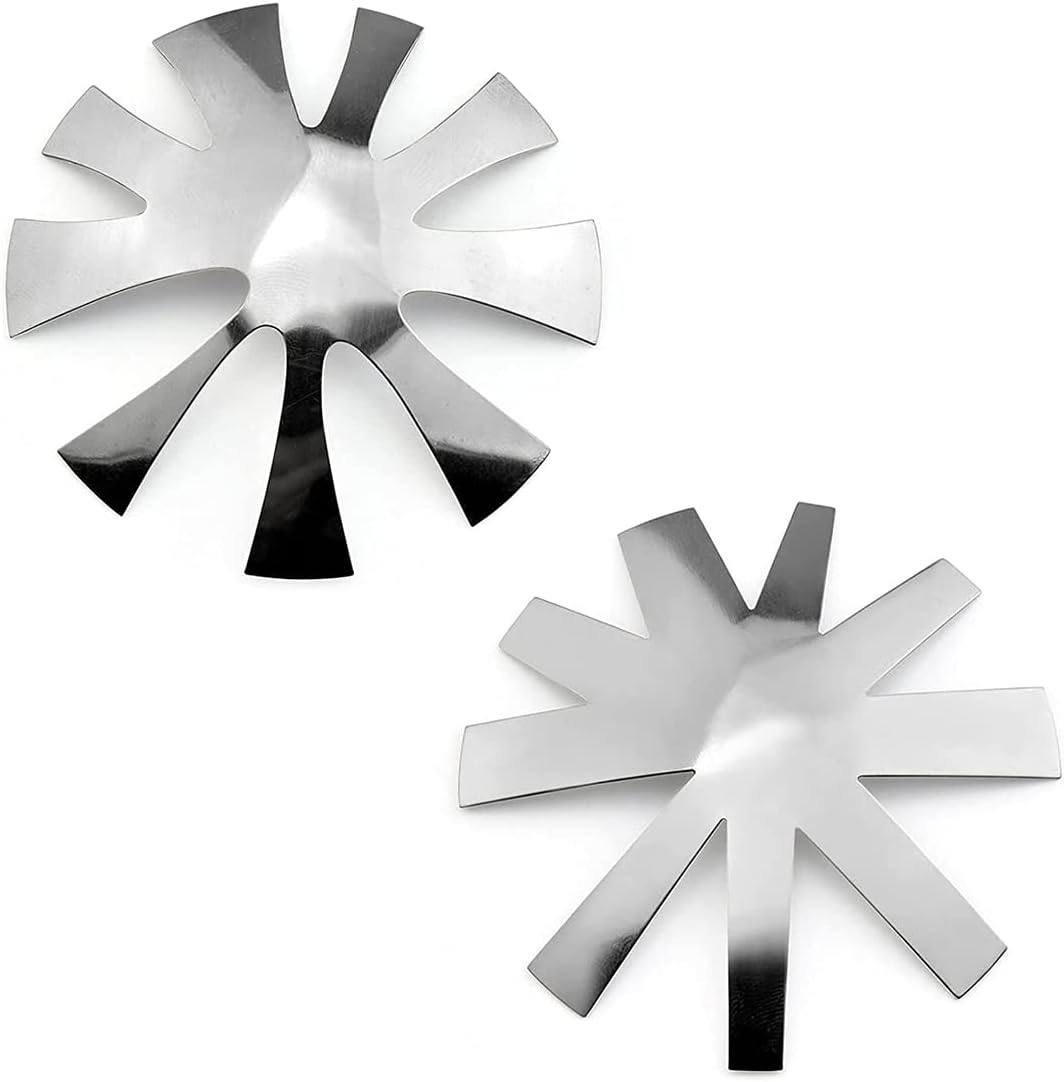 WELANE French Tip Tool, 2 PCS French Manicure Nail Art Tool for DIY Decoration Stencil Tools (18 Shape) image number 6