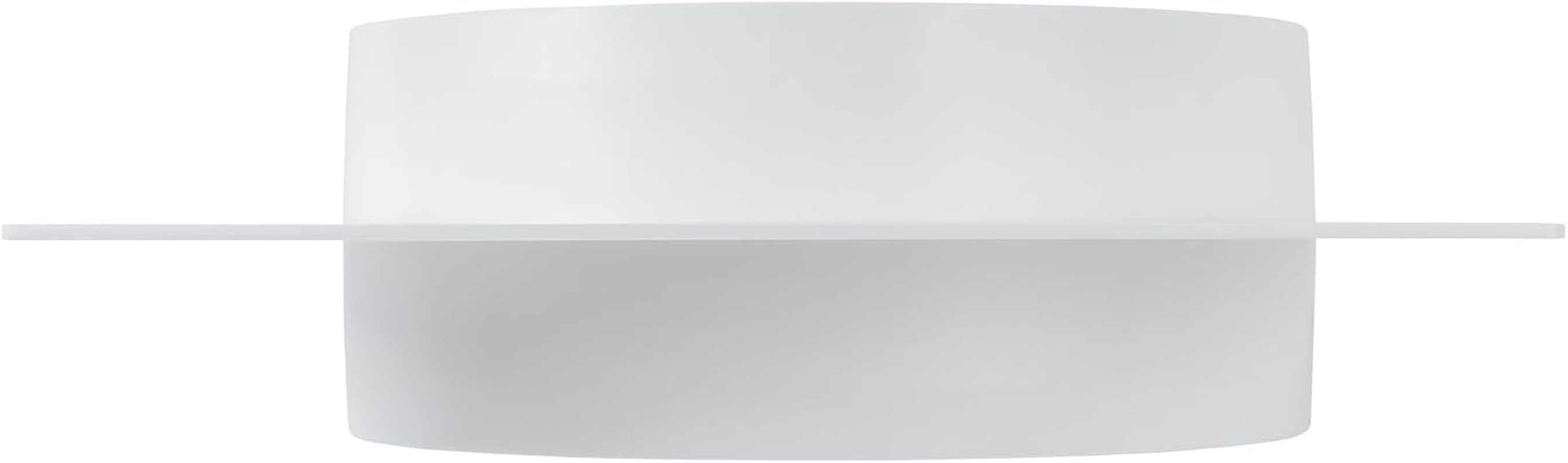 Vent Systems 6" Inch Air Vent Duct Connector Flange Straight Ventilation Pipe Plastic Ducting Connector Plate for Cooling Heating Ventilation System HVAC with Valve image number 6