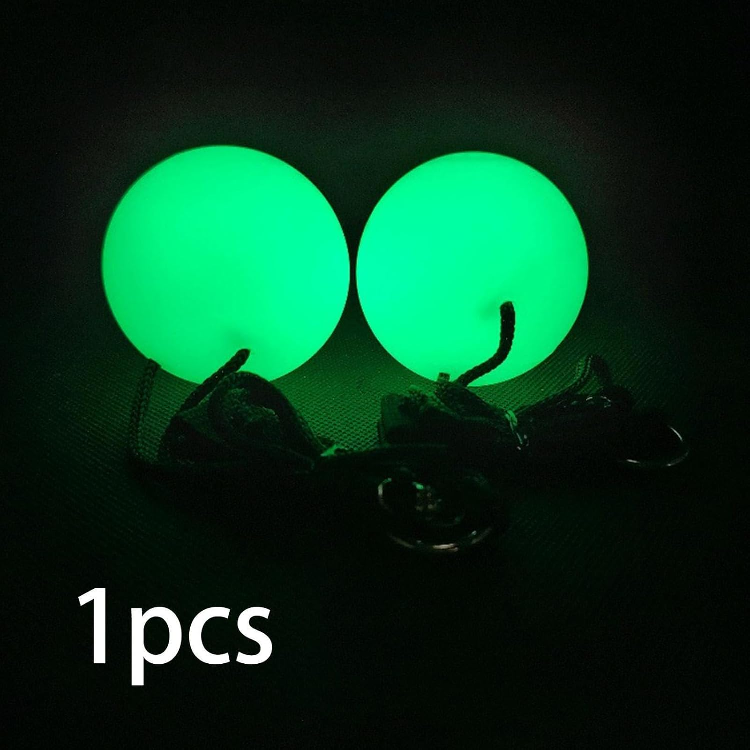 Poi Ball Luminous Hand Throwing Gym Practice Party Dancing Outdoor Game Sports Fitness Ball image number 4