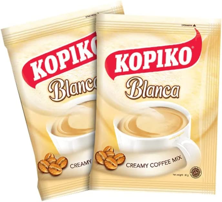 Kopiko Blanca Creamy Coffee Mix 30 G, 30 Sachets image number 2