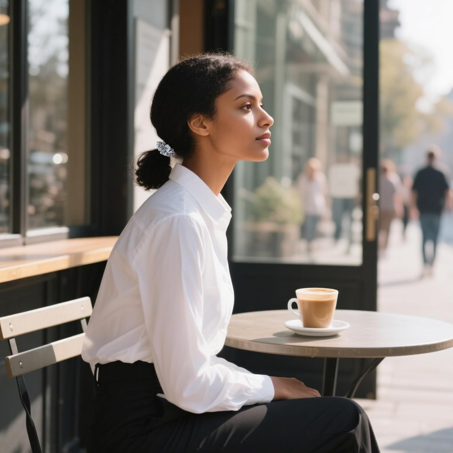 12 Pcs Small Silk Satin Hair Ties Silk Hair Scrunchies Elastic Small Ponytail Holders for Women Hair Accessories image number 1