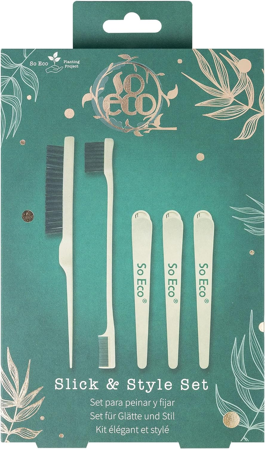 So Eco Hair Styling Set - Green - Slick & Style image number 1