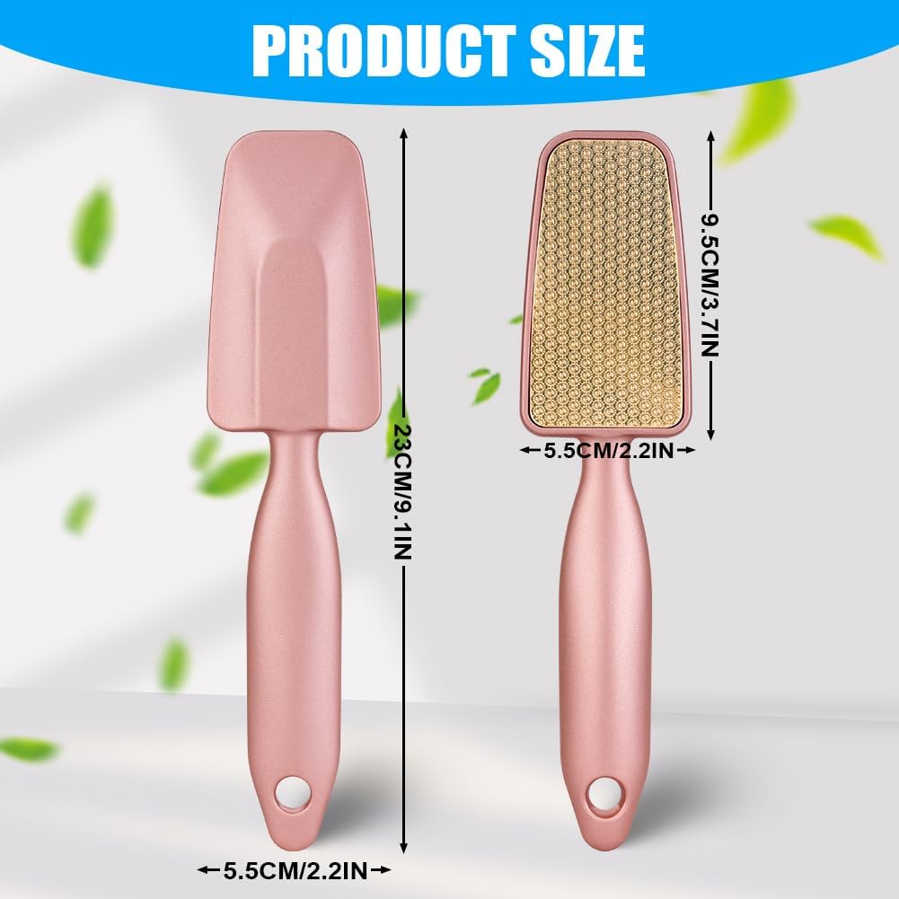 LOPHE Callus File, Callus Remover, Foot File, Heel Scraper, Pedicure, Foot Care, Dead Skin Remover for the Feet, Premium Callus Remover (Rose Gold) image number 2