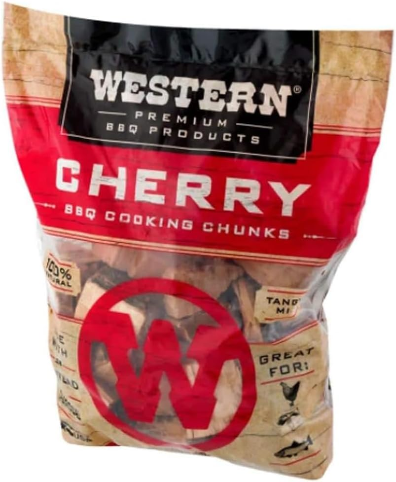 Western Cherry BBQ Cooking Wood Chunks, 549 Cubic Inches