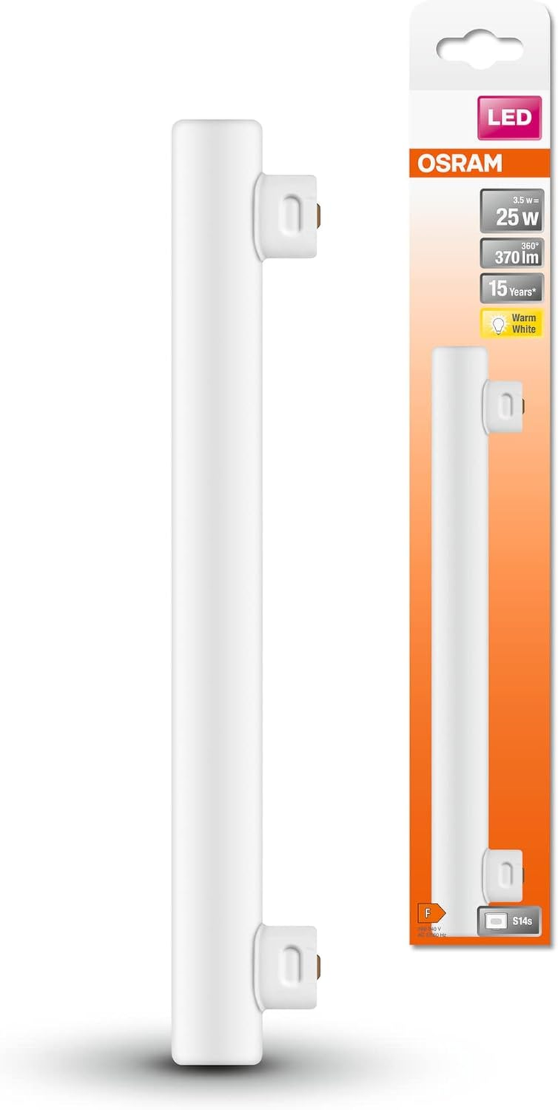 OSRAM Lamps OSRAM Ledinestra 30 Cm Non-Dim 3.2 W / 827 FR S14S, White image number 2
