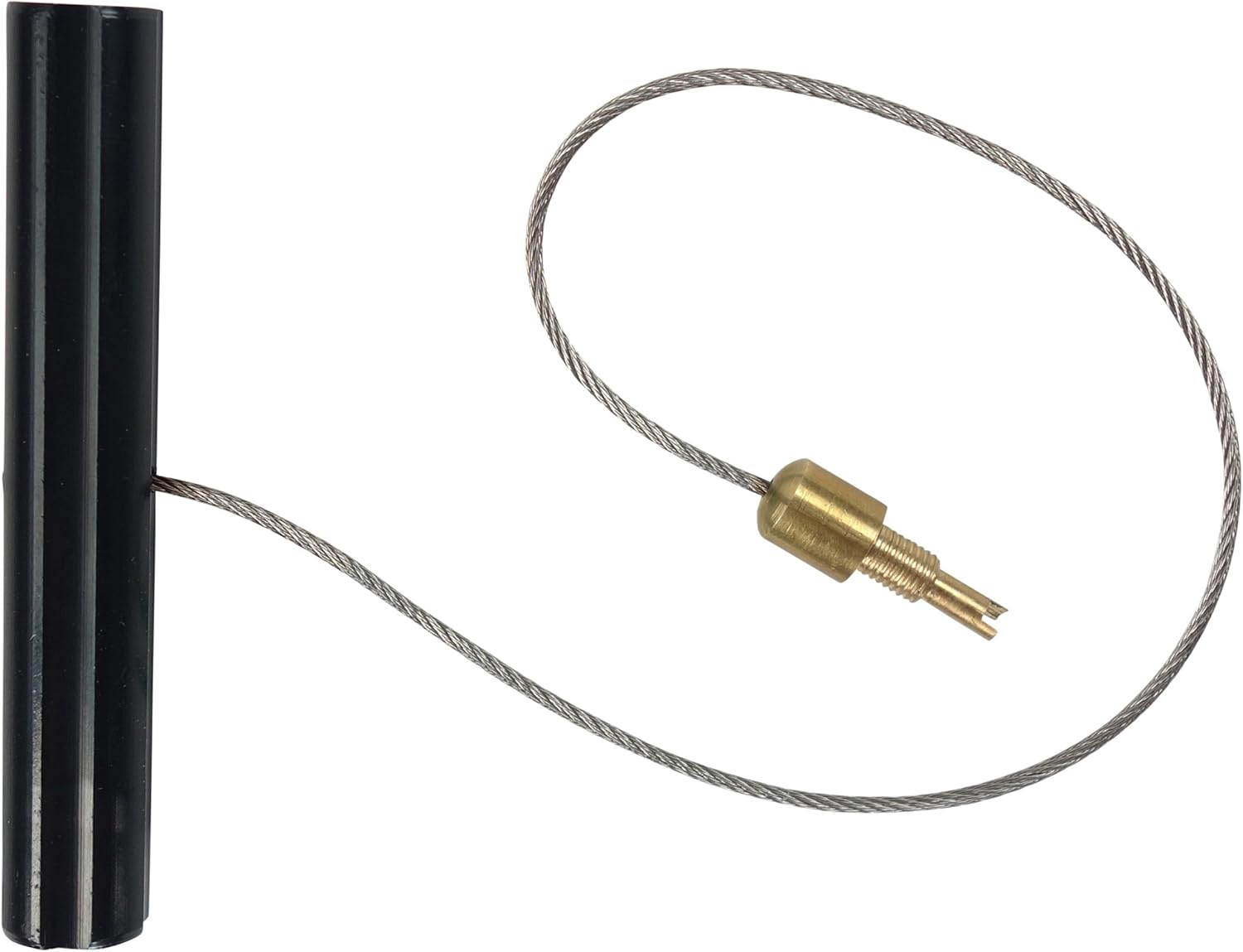 Tire Valve Stem Fishing Tool Puller (With Valve Core Remover) save YOUR KNUCKLES While Installing Inner Tubes Rim Locks & off Road Tires on Adventure Motorcycles & Dirt Bikes image number 3